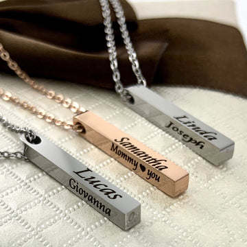 3D Personalized Engraved Name Bar | Bellaire Wholesale