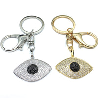 Gold Evil Eye Custom Keychain | Bellaire Wholesale