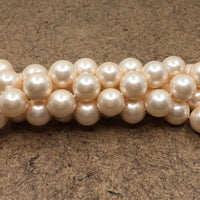 8mm Blush Pink Shell Pearls | Bellaire Wholesale