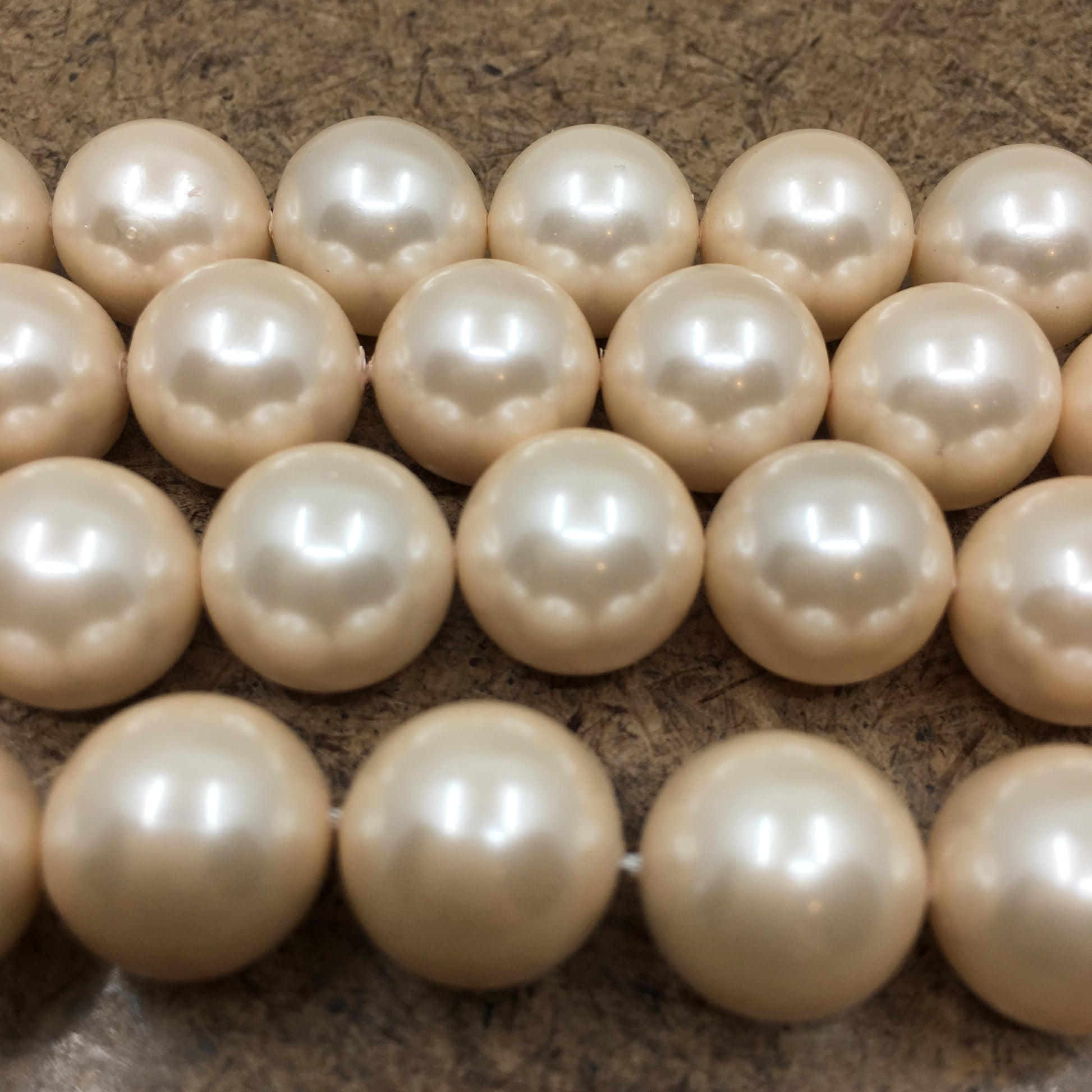8mm Blush Pink Shell Pearls | Bellaire Wholesale