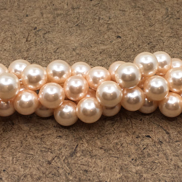 12mm Blush Peach Shell Pearls | Bellaire Wholesale