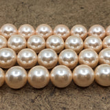 6mm Blush Peach Shell Pearls | Bellaire Wholesale