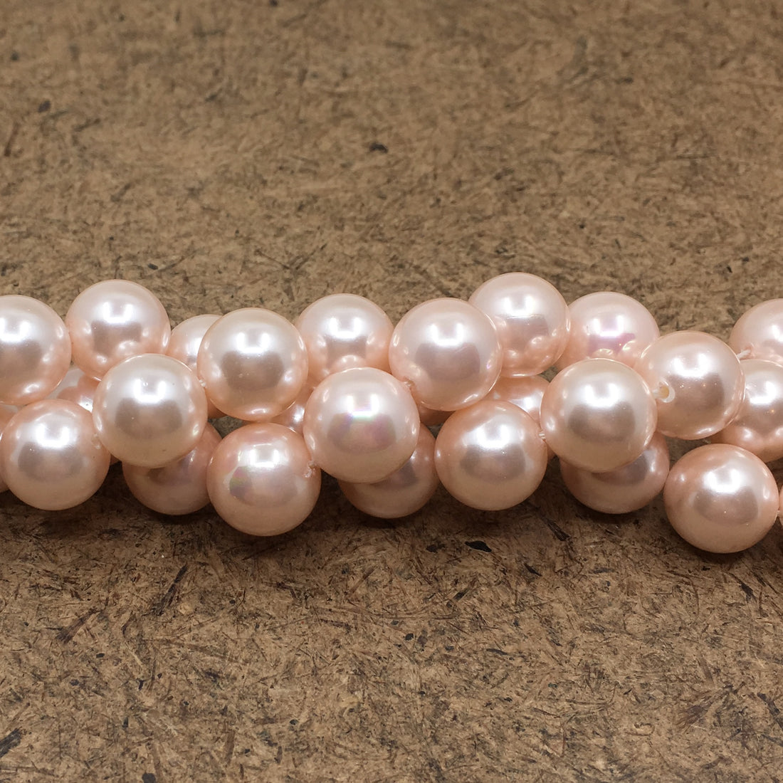10mm Blush Pink Shell Pearls | Bellaire Wholesale
