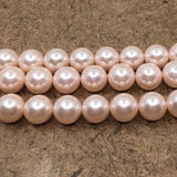 12mm Blush Pink Shell Pearls | Bellaire Wholesale