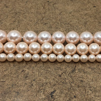 6mm Blush Pink Shell Pearls | Bellaire Wholesale