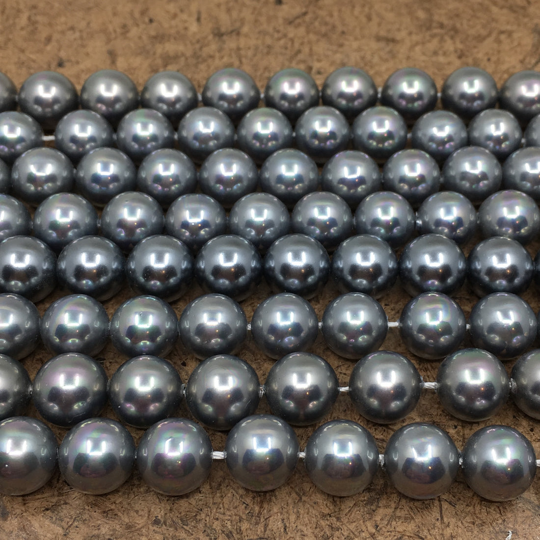 6mm Grey Shell Pearls | Bellaire Wholesale
