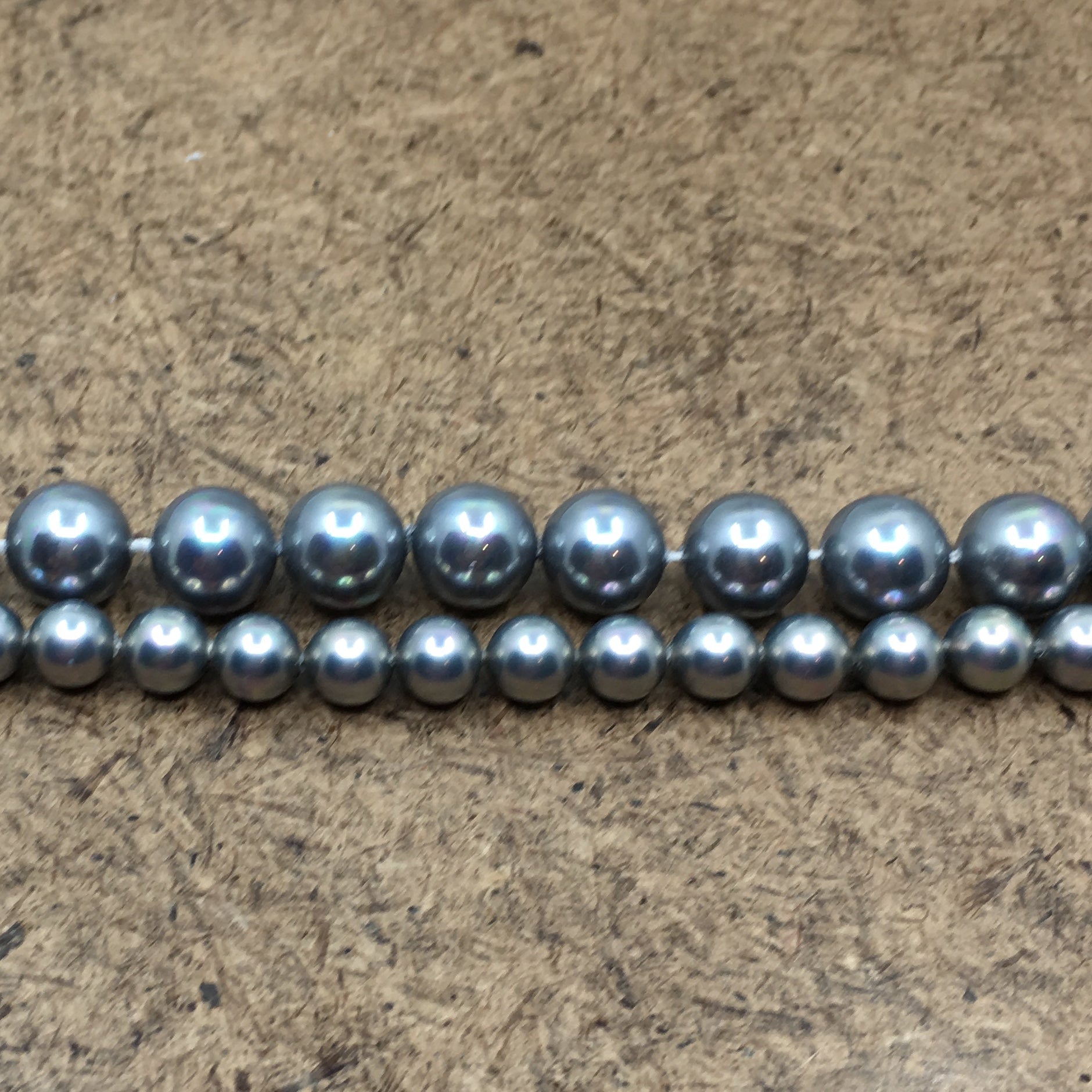 10mm Grey Shell Pearls | Bellaire Wholesale