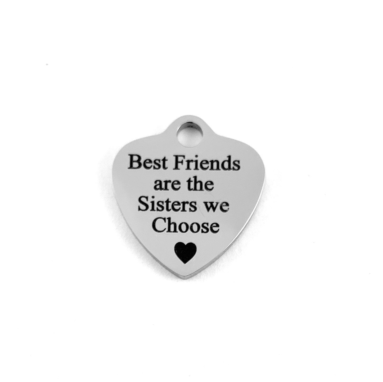 Best Friends Laser Engraved Charm | Bellaire Wholesale