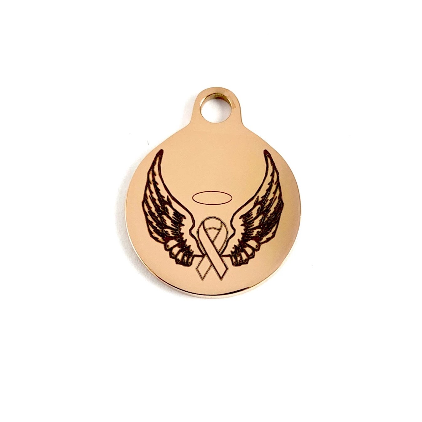 Angel Wing with Cancer Awareness Charm | Bellaire Wholesale