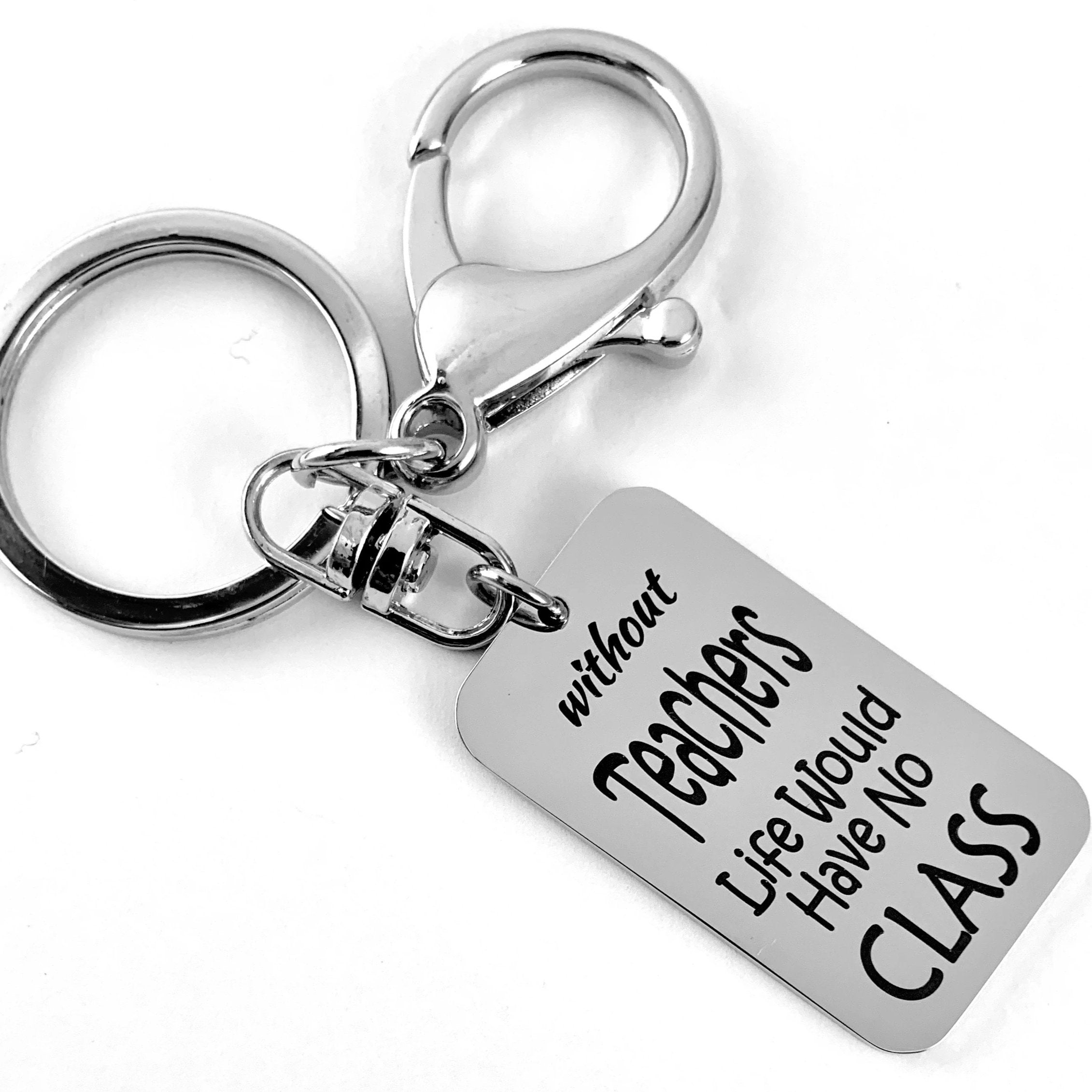 Gift for Teacher Rectangle Custom Charm | Bellaire Wholesale