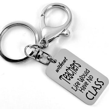 Gift for Teacher Rectangle Custom Charm | Bellaire Wholesale