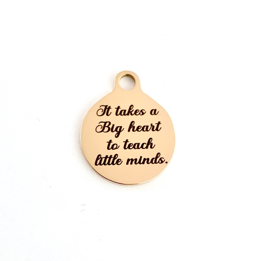 Teacher's Day Engraved Charm | Bellaire Wholesale