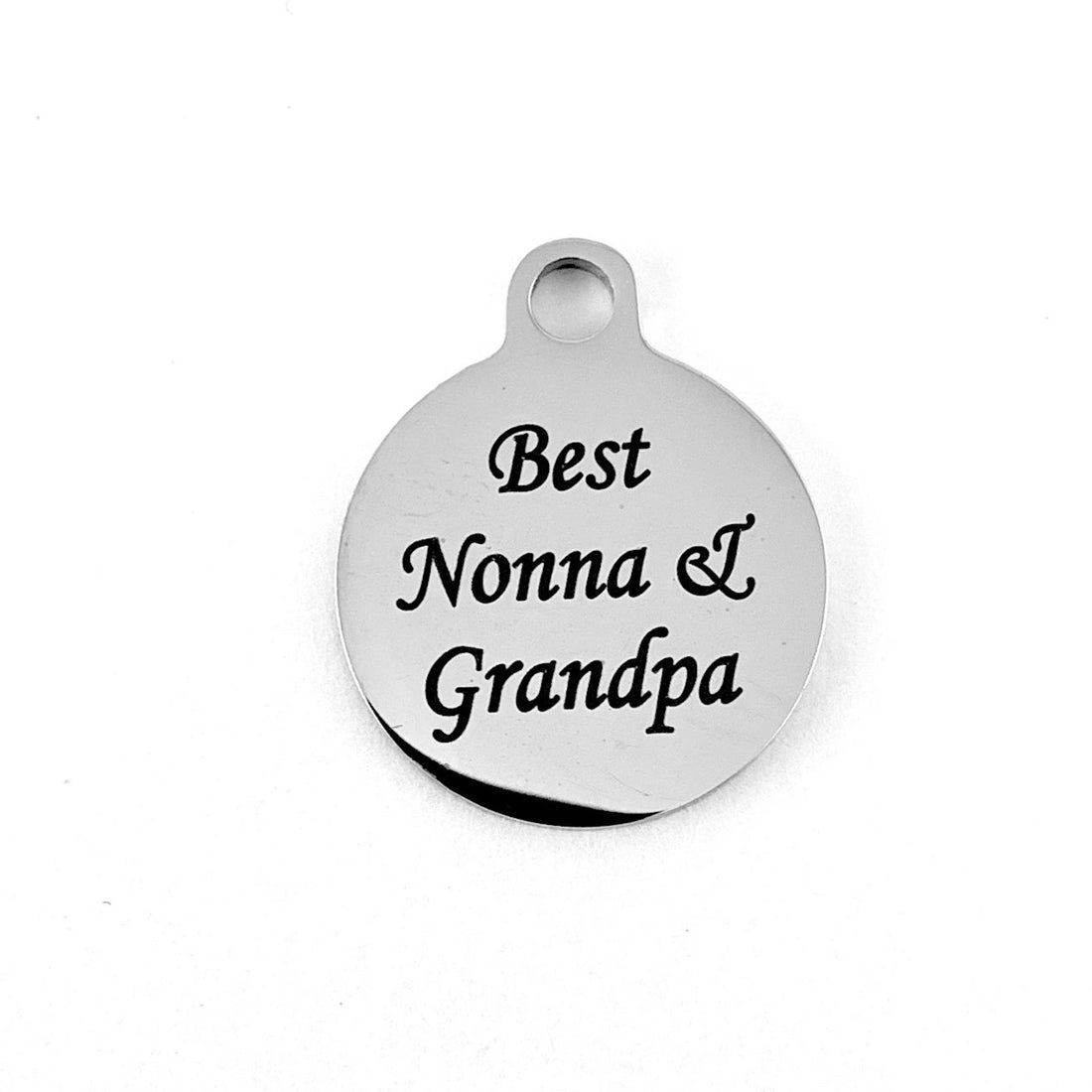 Best Nonna & Grandpa Engraved Charm | Bellaire Wholesale
