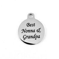 Best Nonna & Grandpa Engraved Charm | Bellaire Wholesale