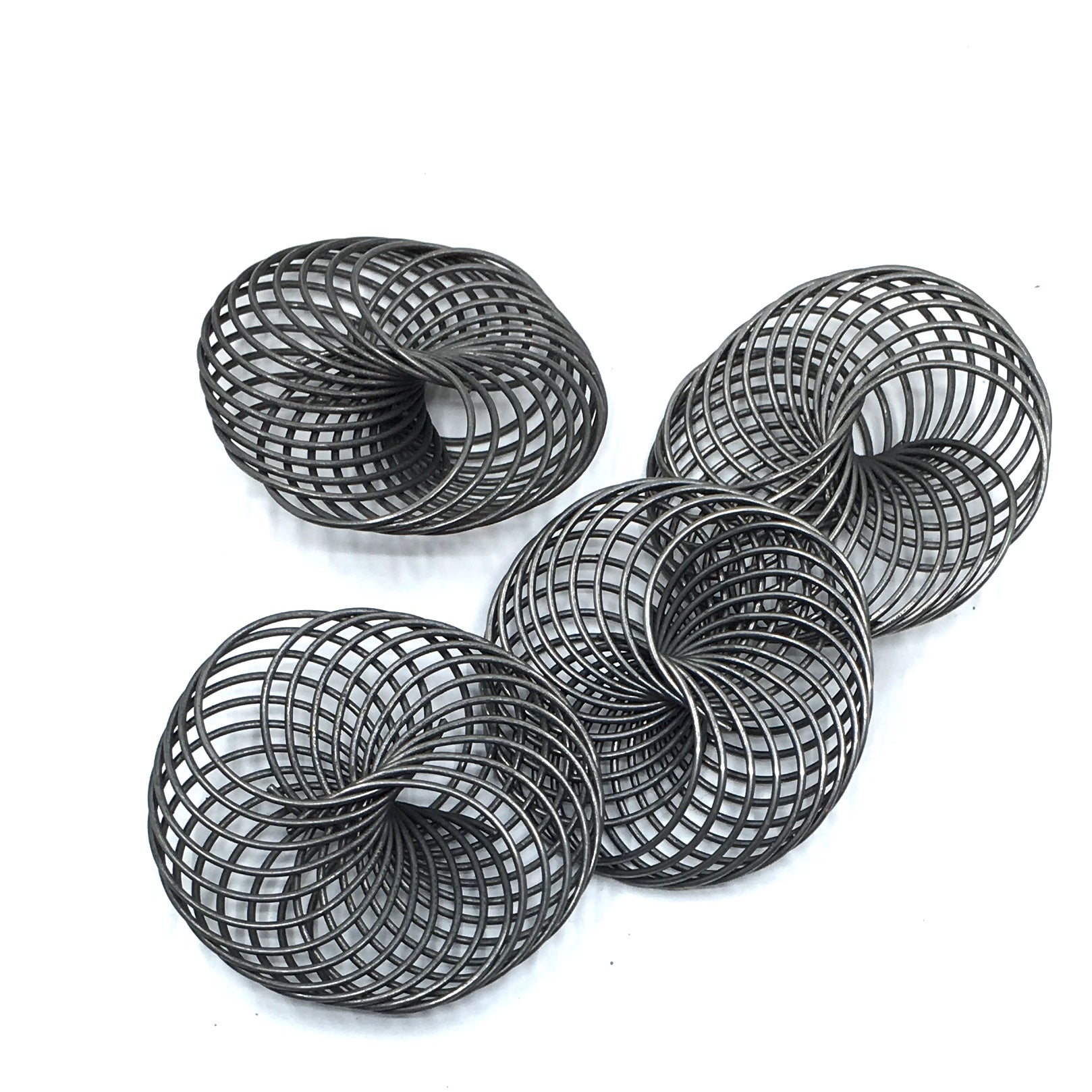 Alloy Gunmetal Filigree Connector | Bellaire Wholesale