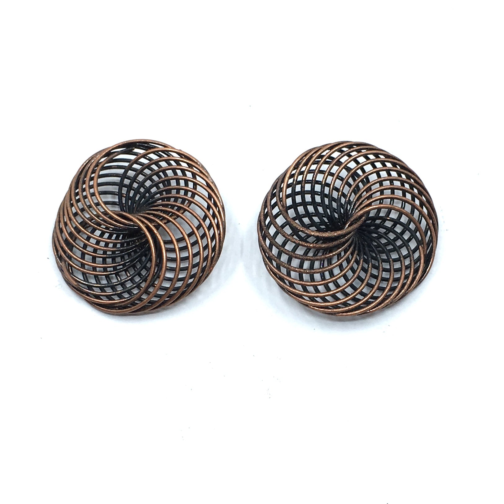 Alloy Dark Copper Filigree Connector | Bellaire Wholesale