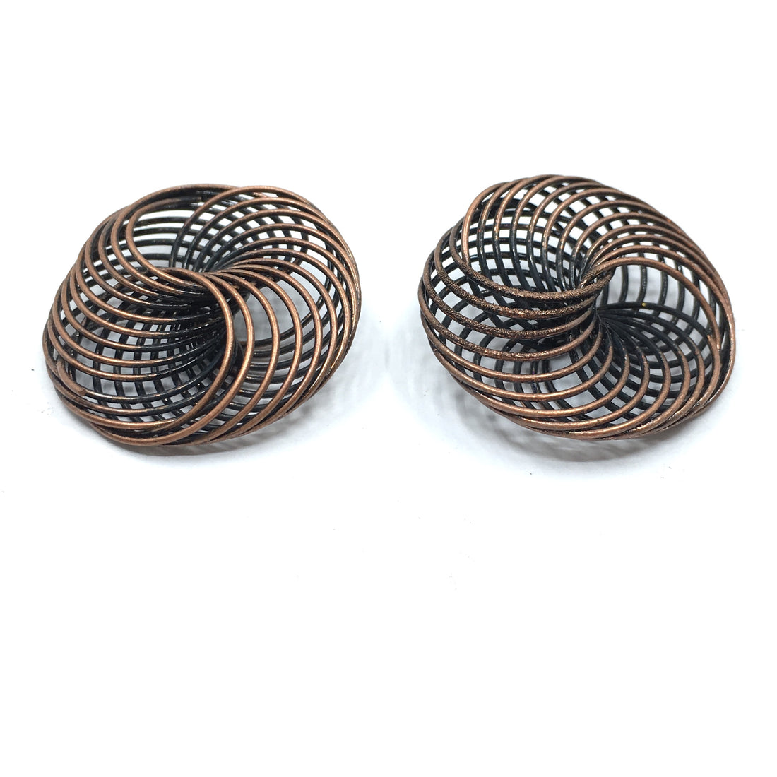 Alloy Dark Copper Filigree Connector | Bellaire Wholesale