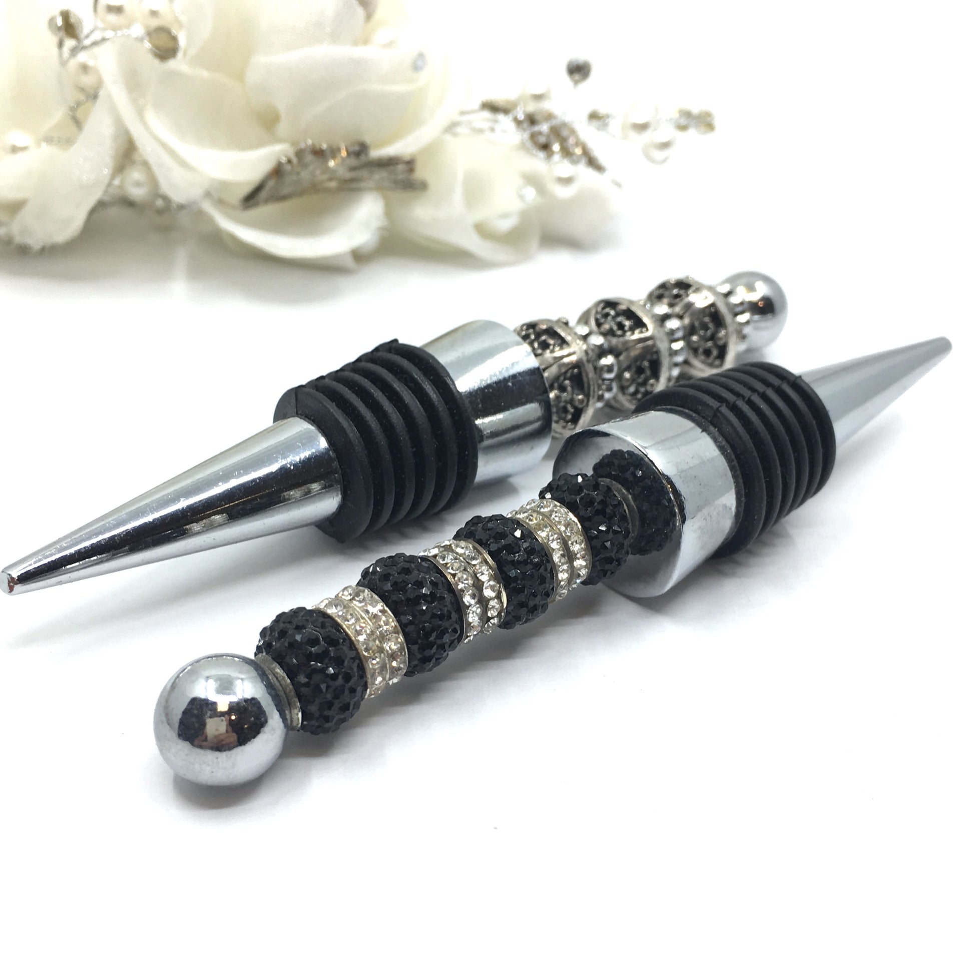 European Beadable Cutlery Wine Stopper | Bellaire Wholesale