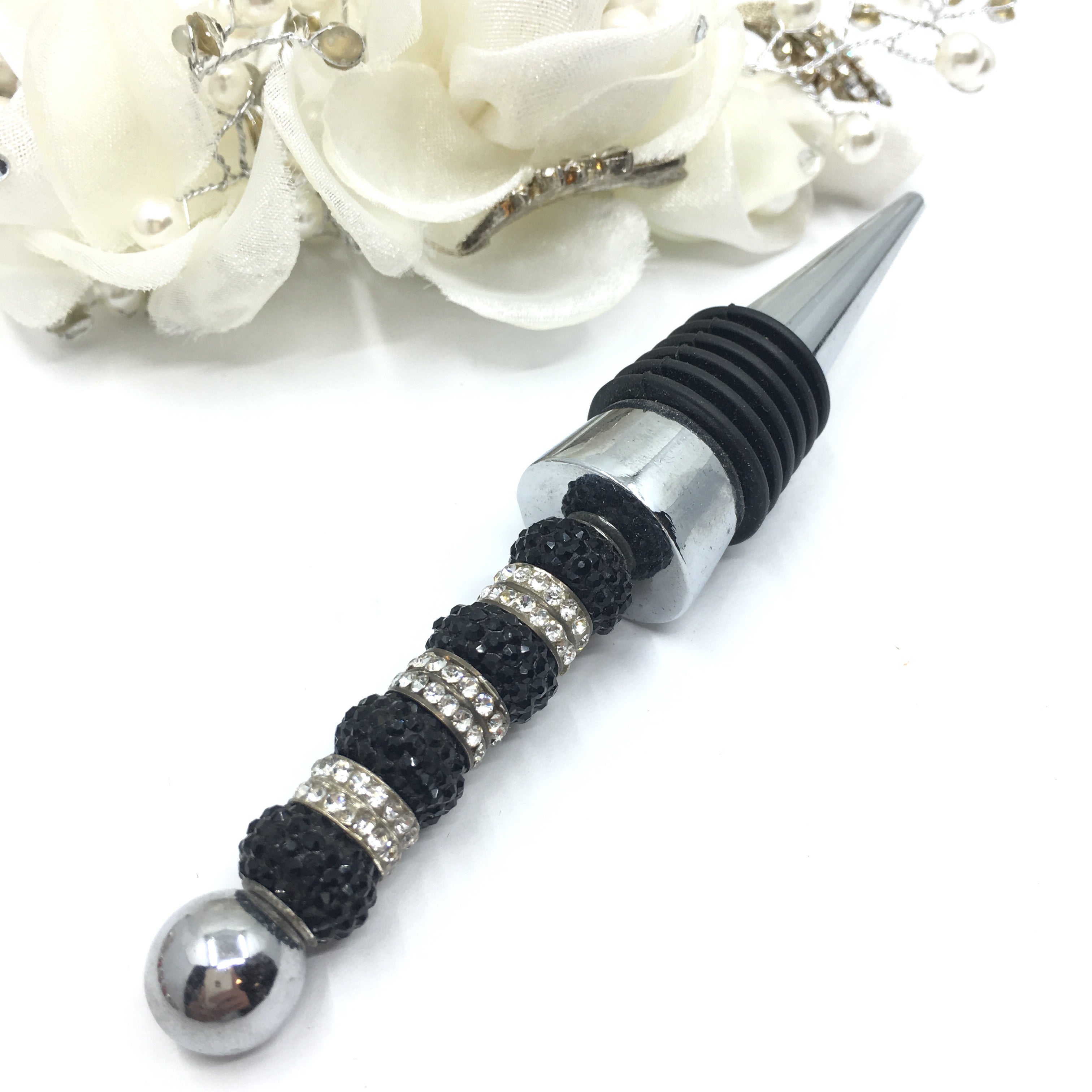 European Beadable Cutlery Wine Stopper | Bellaire Wholesale