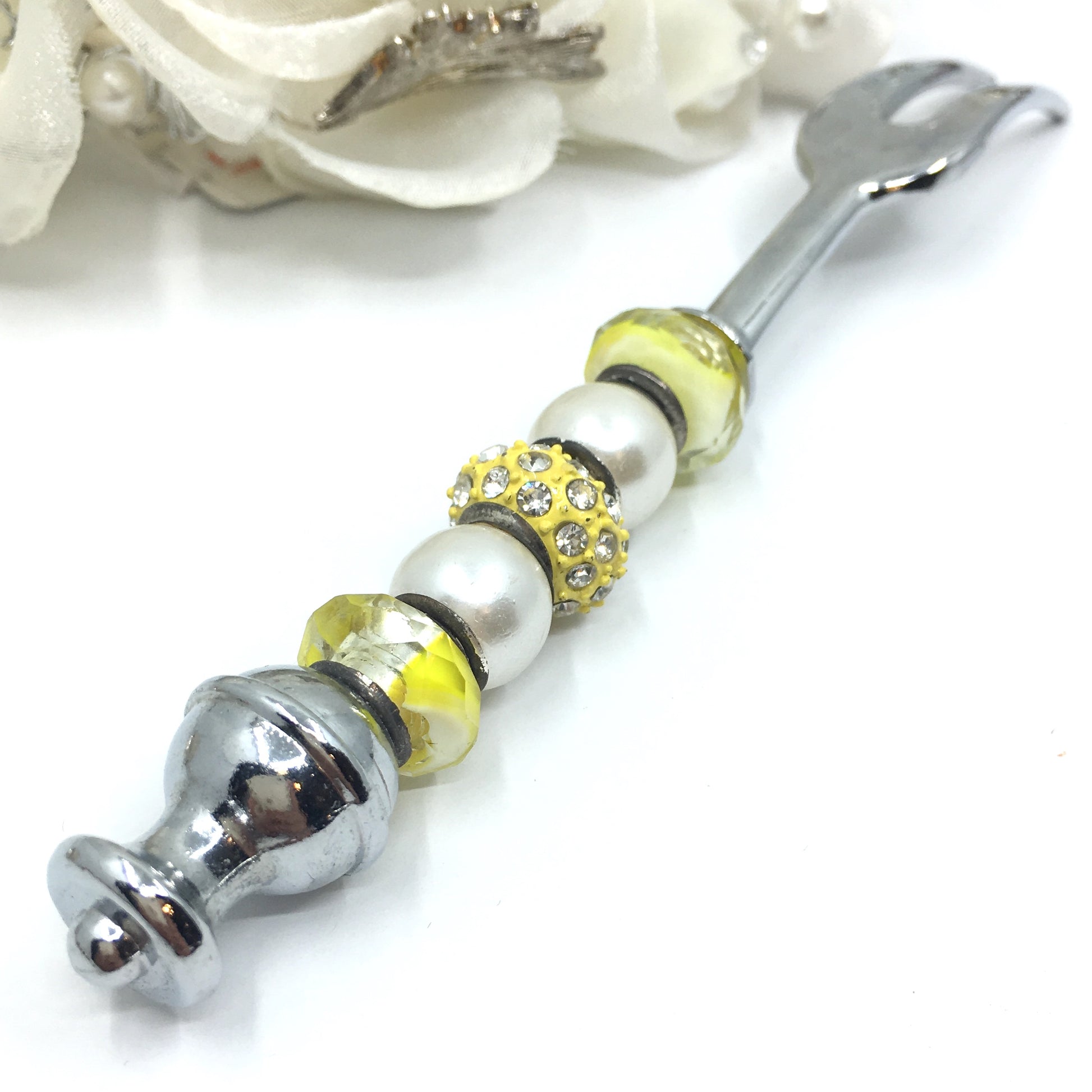 European Beadable Cutlery Horderves Fork | Bellaire Wholesale