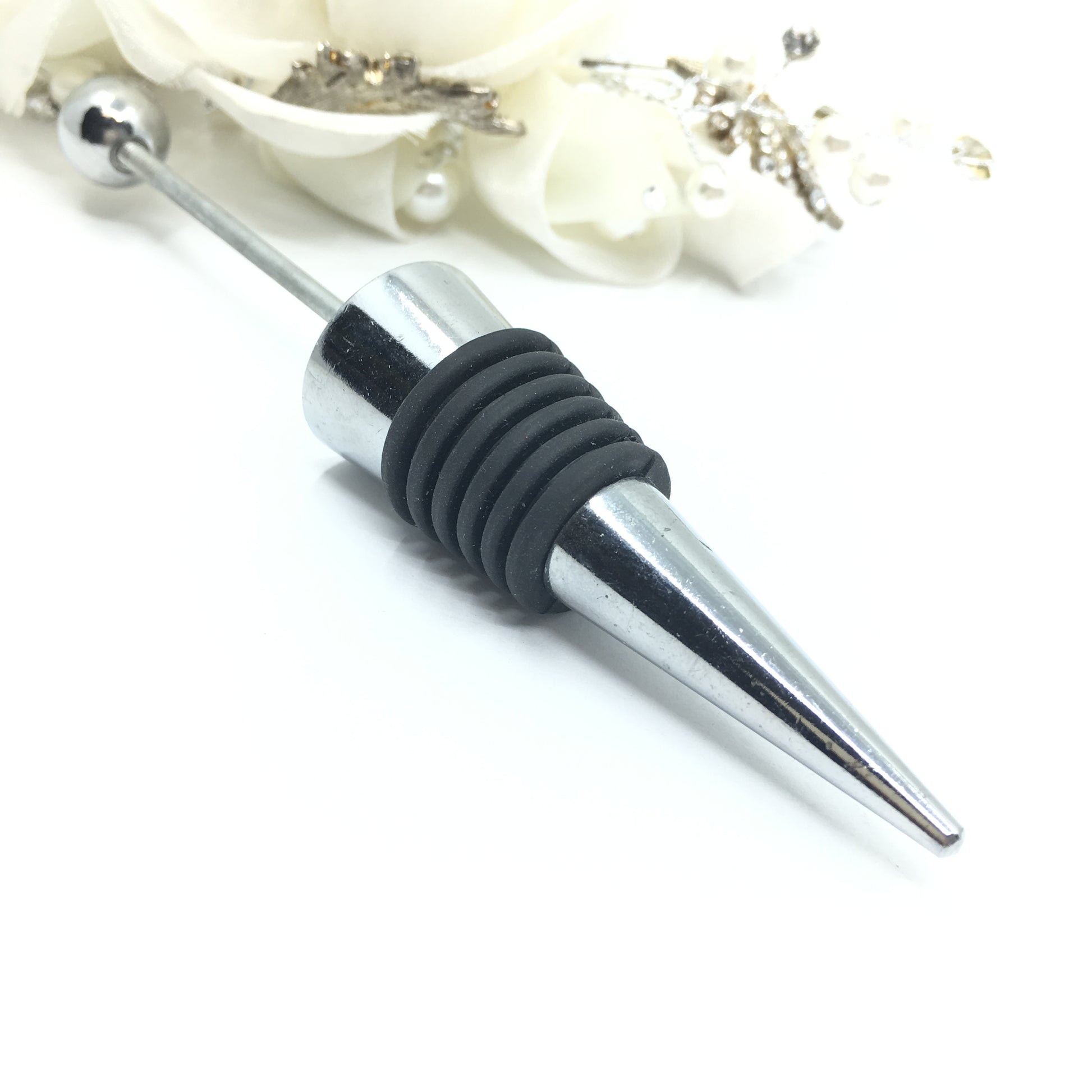 European Beadable Cutlery Wine Stopper | Bellaire Wholesale