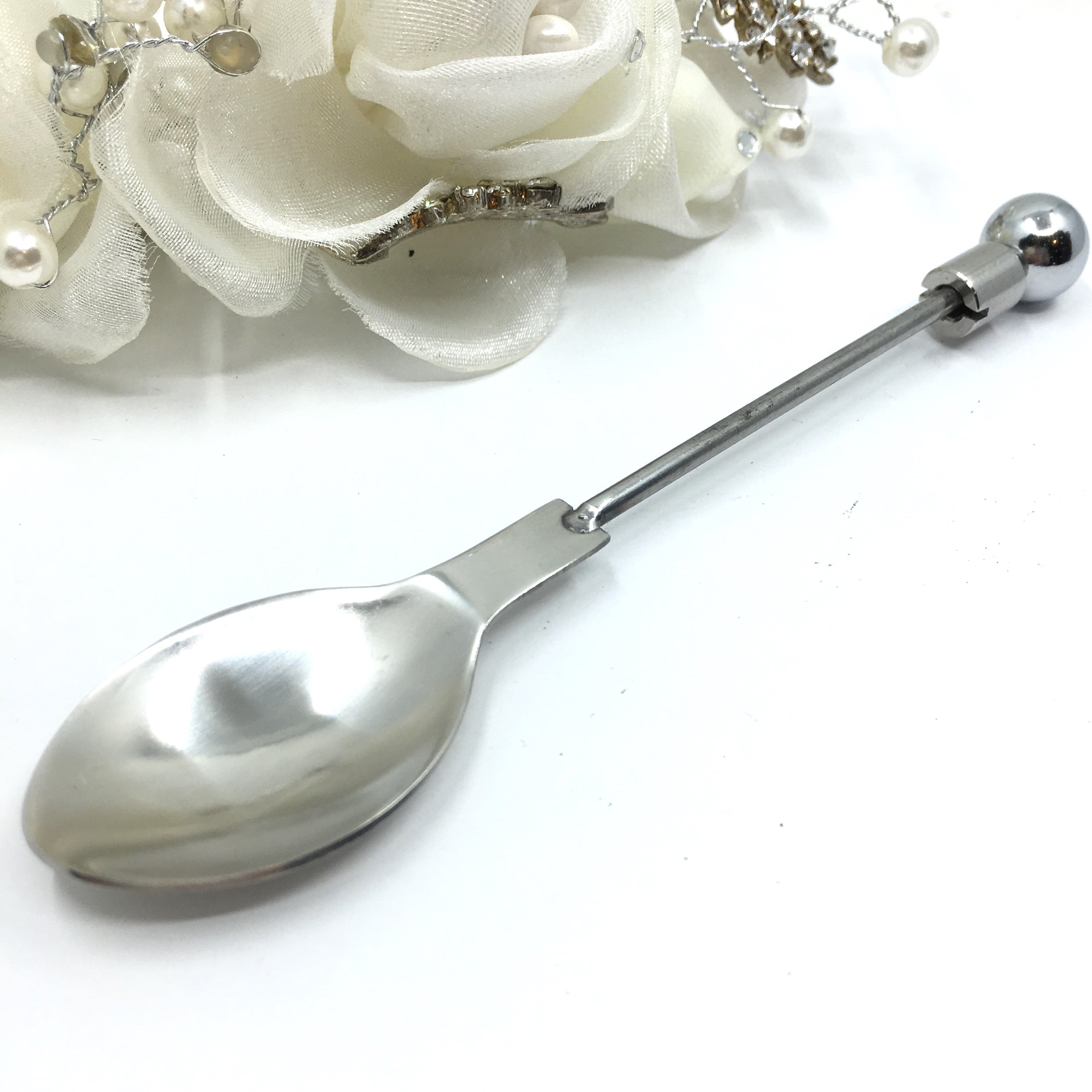 European Beadable Cutlery Decorative Teaspoon | Bellaire Wholesale