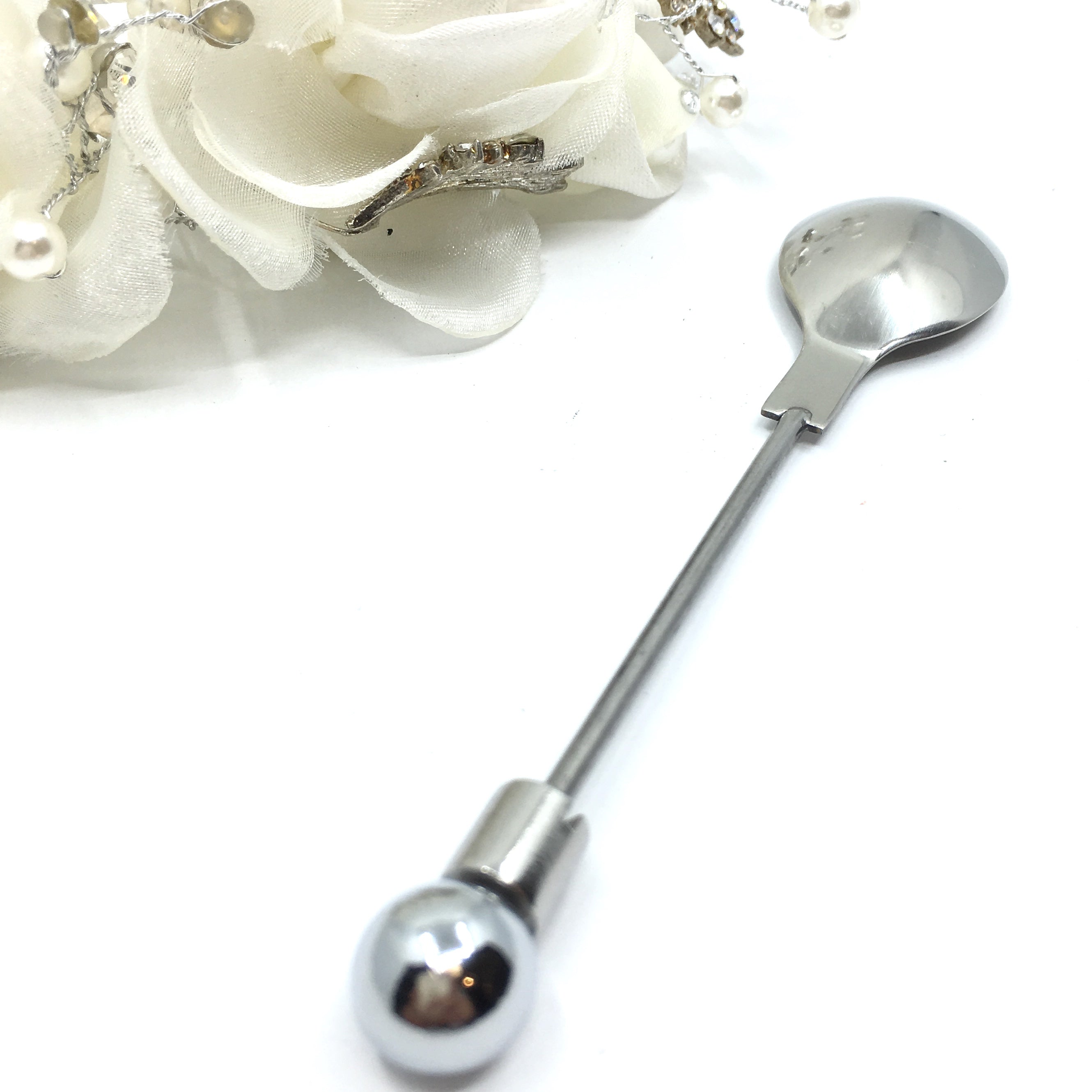 European Beadable Cutlery Decorative Teaspoon | Bellaire Wholesale