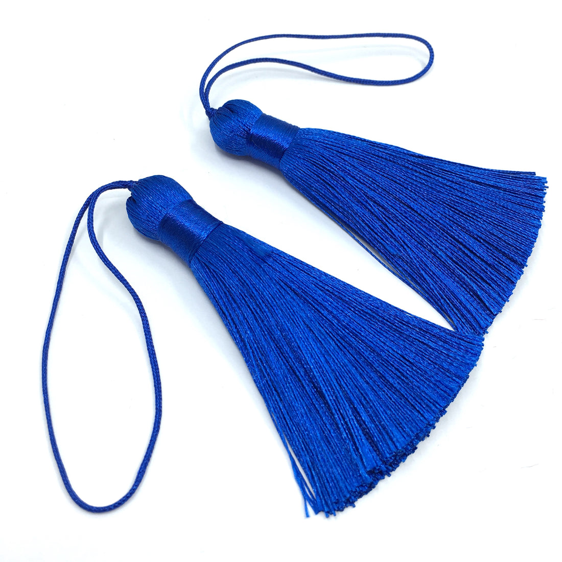Navy Blue Silk Tassel for Jewelry Making | Bellaire Wholesale