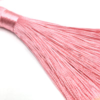 Pink Silk Tassel for Jewelry Making | Bellaire Wholesale