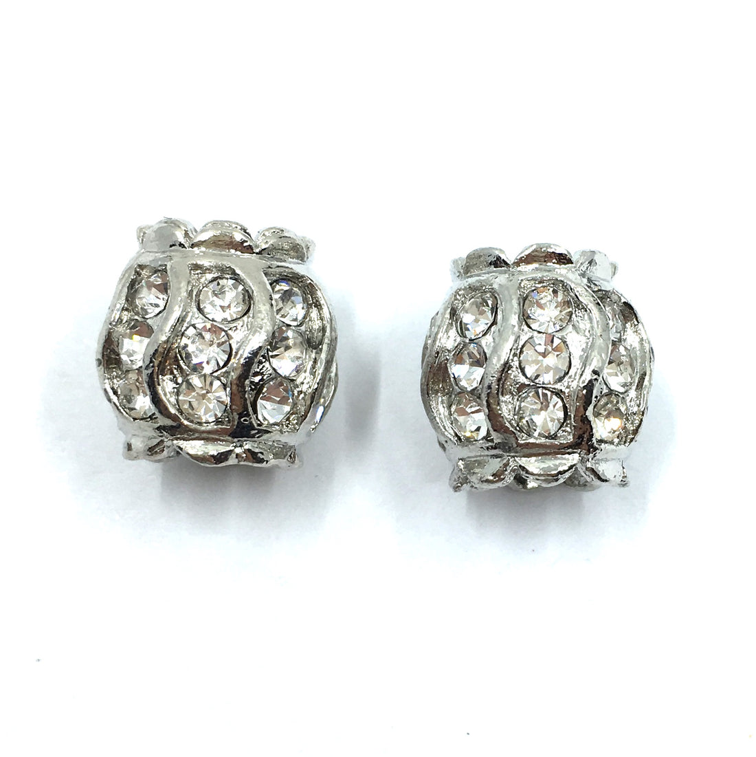 Drum Shape Alloy Accent Beads | Bellaire Wholesale