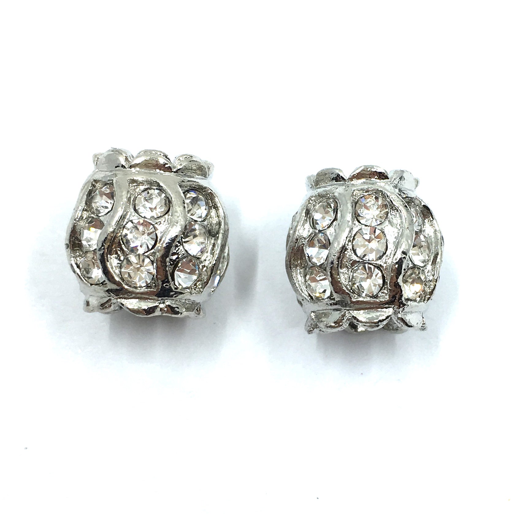 Drum Shape Alloy Accent Beads | Bellaire Wholesale