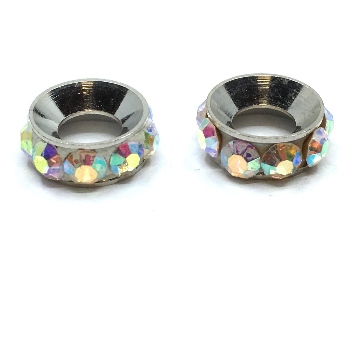 Gunmetal Round Alloy Rondelle Beads | Bellaire Wholesale