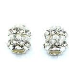Silver Tube Shape Accent Round Beads | Bellaire Wholesale