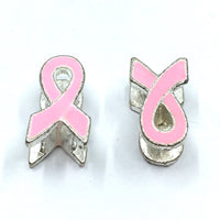 Pink Cancer Symbol Beads | Bellaire Wholesale