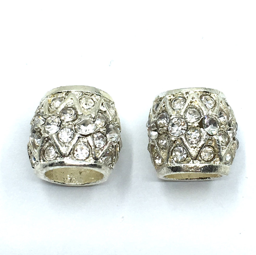Silver Oval Beads | Bellaire Wholesale