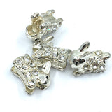 Alloy Silver Bunny Beads | Bellaire Wholesale