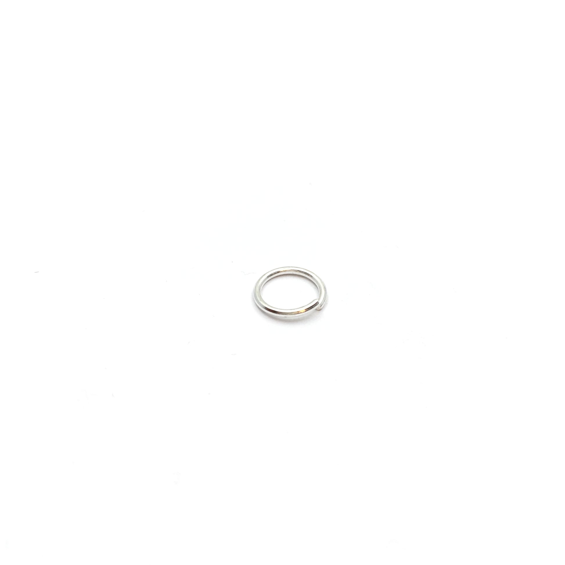 Silver Plated Key Chain Rings, 8mm, 10mm, 12mm | Bellaire Wholesale