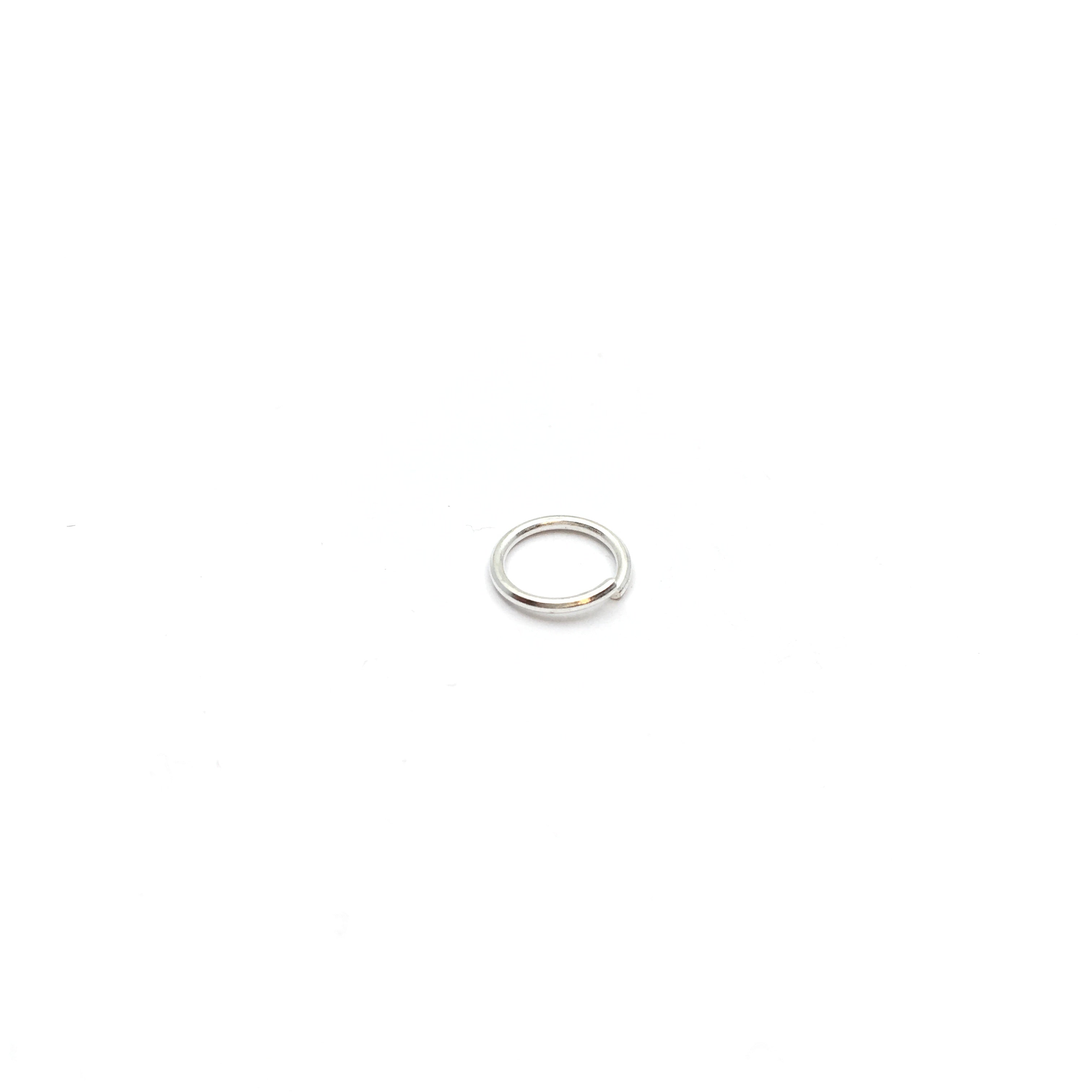 Silver Plated Key Chain Rings, 8mm, 10mm, 12mm | Bellaire Wholesale