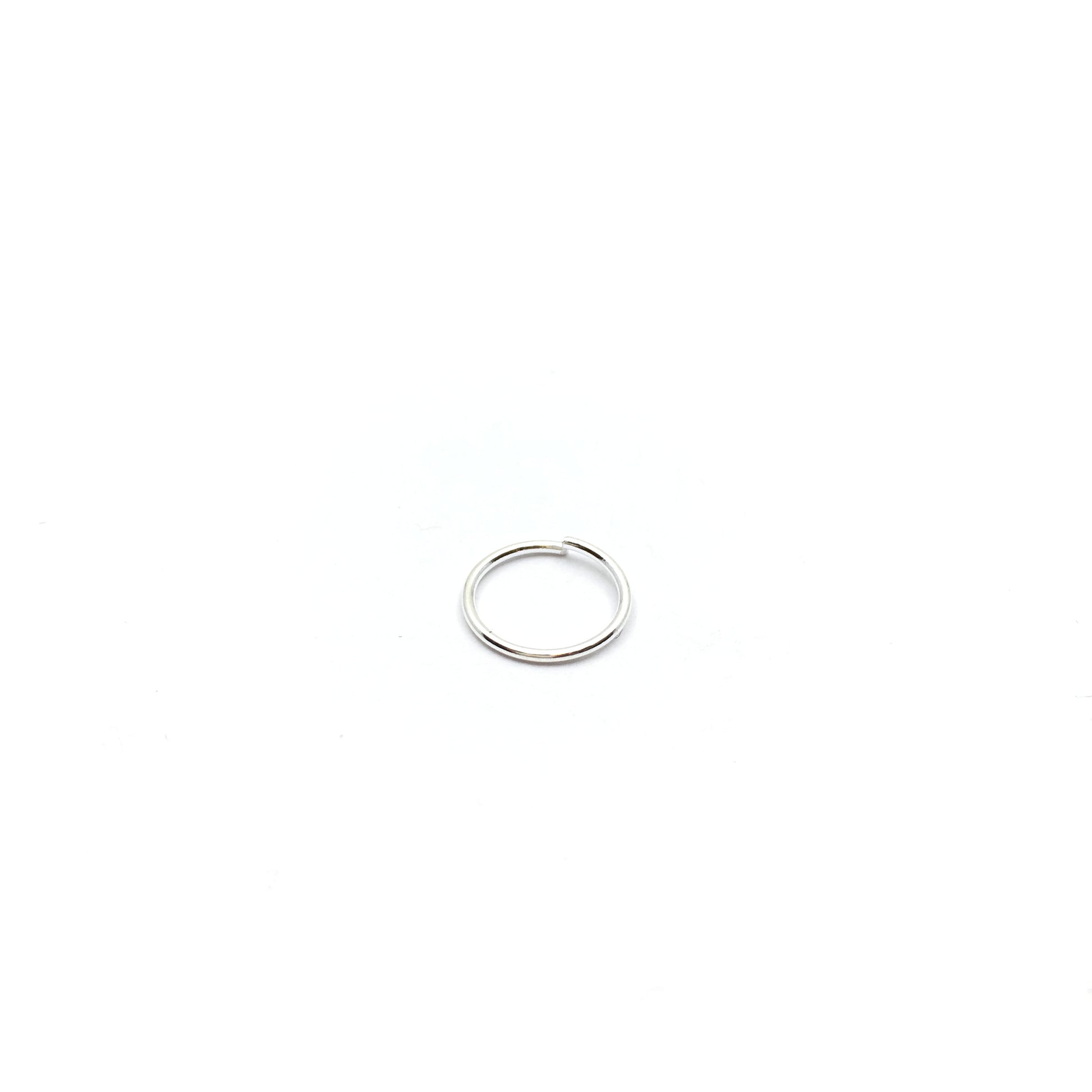 Silver Plated Key Chain Rings, 8mm, 10mm, 12mm | Bellaire Wholesale