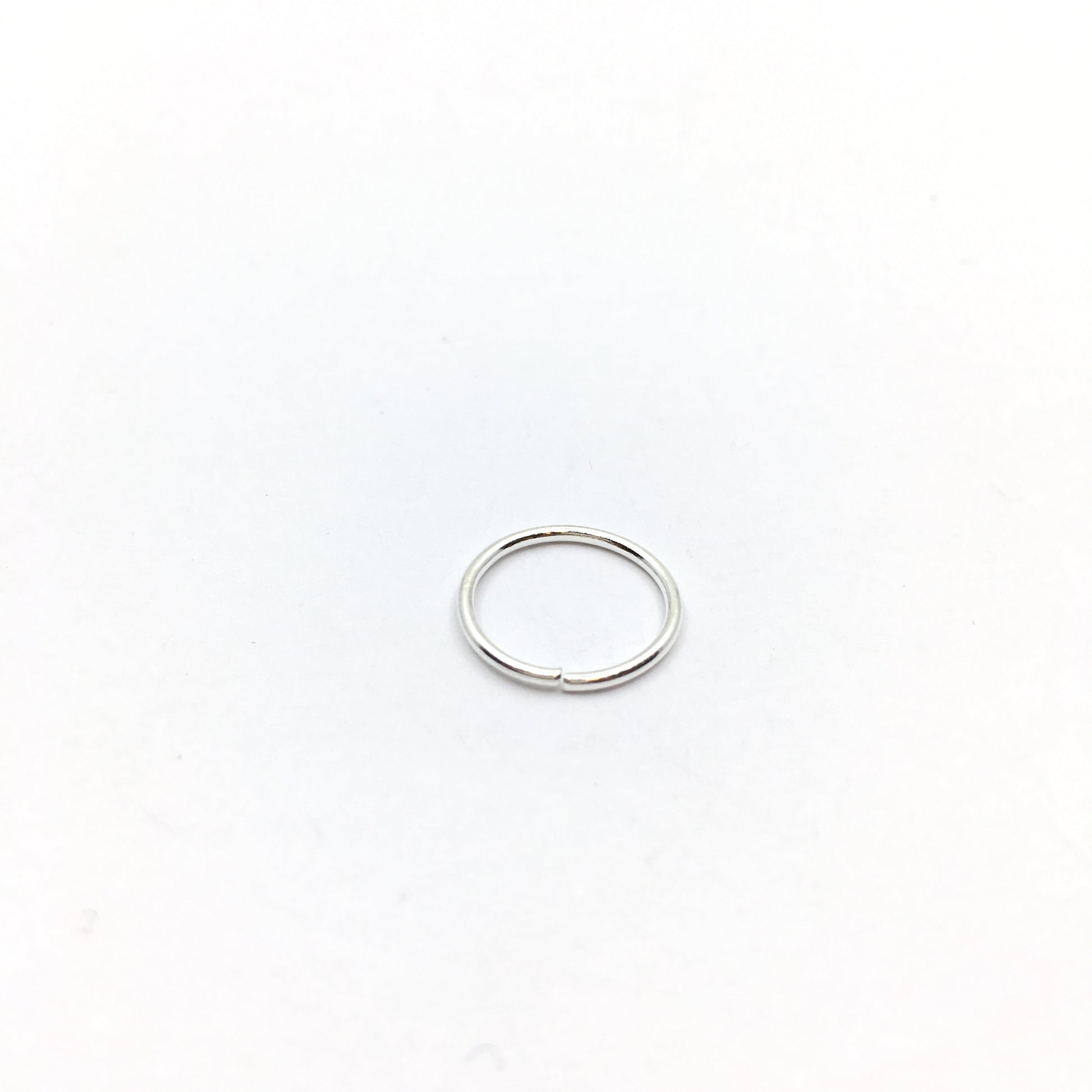 Silver Plated Key Chain Rings, 8mm, 10mm, 12mm | Bellaire Wholesale