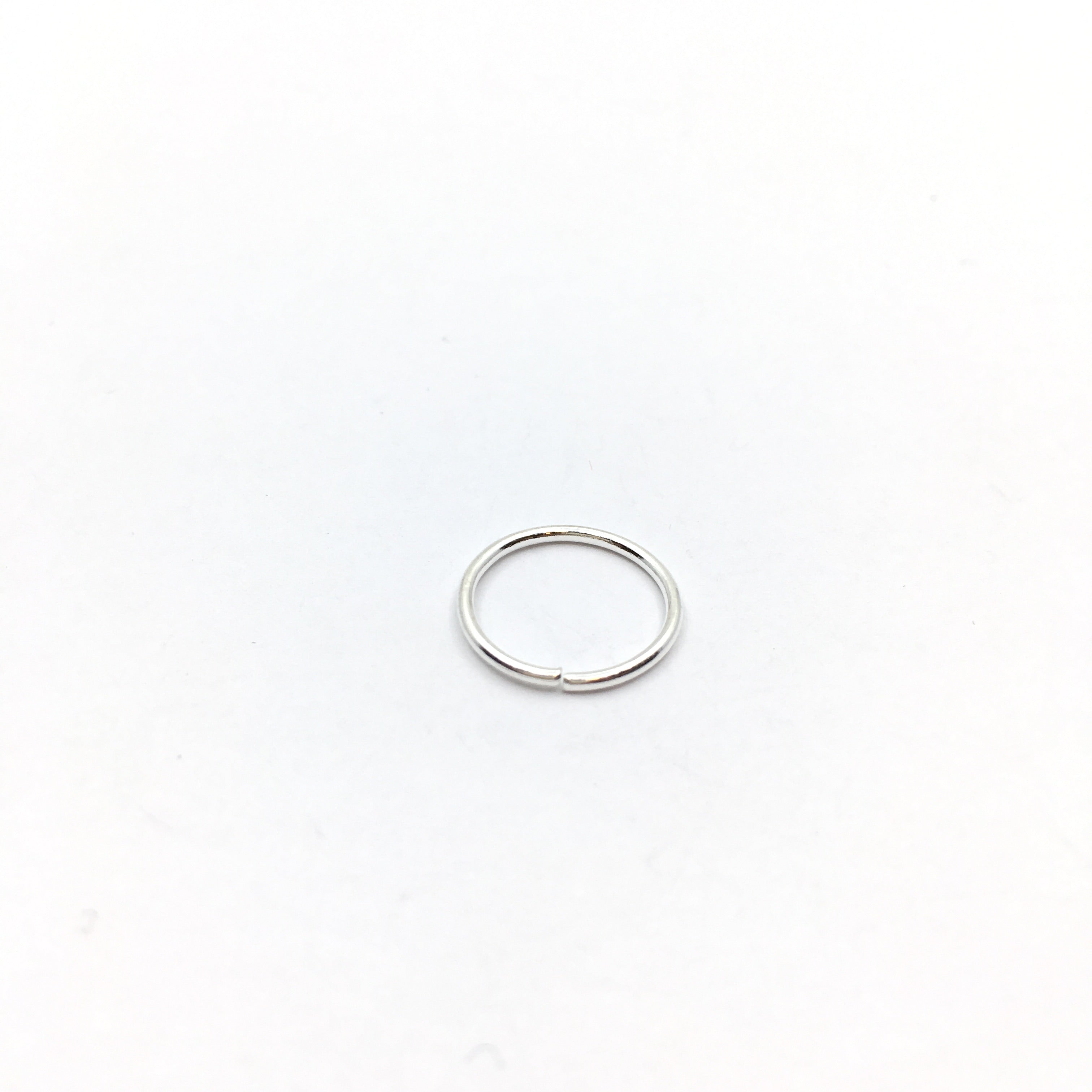 Silver Plated Key Chain Rings, 8mm, 10mm, 12mm | Bellaire Wholesale