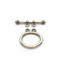 8 set of 2 Strand Rhodium Alloy Toggle | Bellaire Wholesale