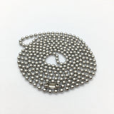2mm Stainless Steel ball Chain | Bellaire Wholesale