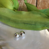 Alloy Silver Plated Beads with seam