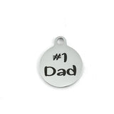 #1 Dad Custom Charms | Bellaire Wholesale