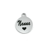 Nanna  �¤ Grandmother in Portuguese Engraved Charm | Bellaire Wholesale