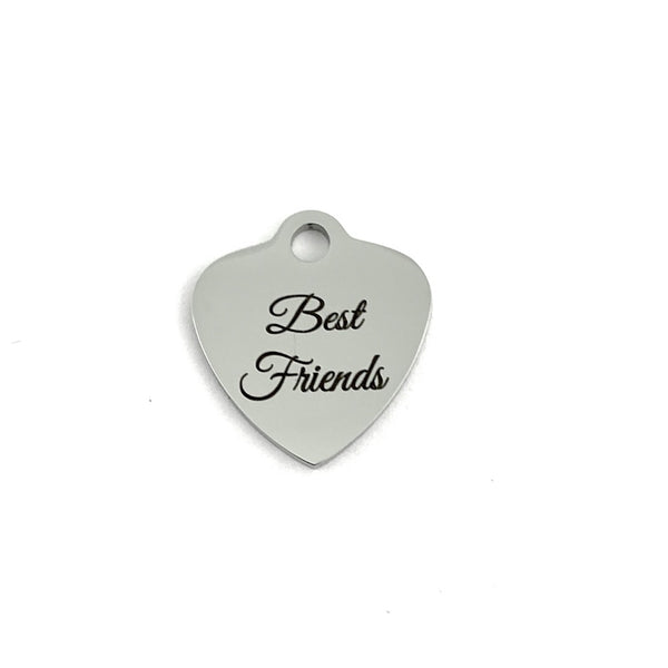 Best Friends Laser Engraved Charm | Bellaire Wholesale
