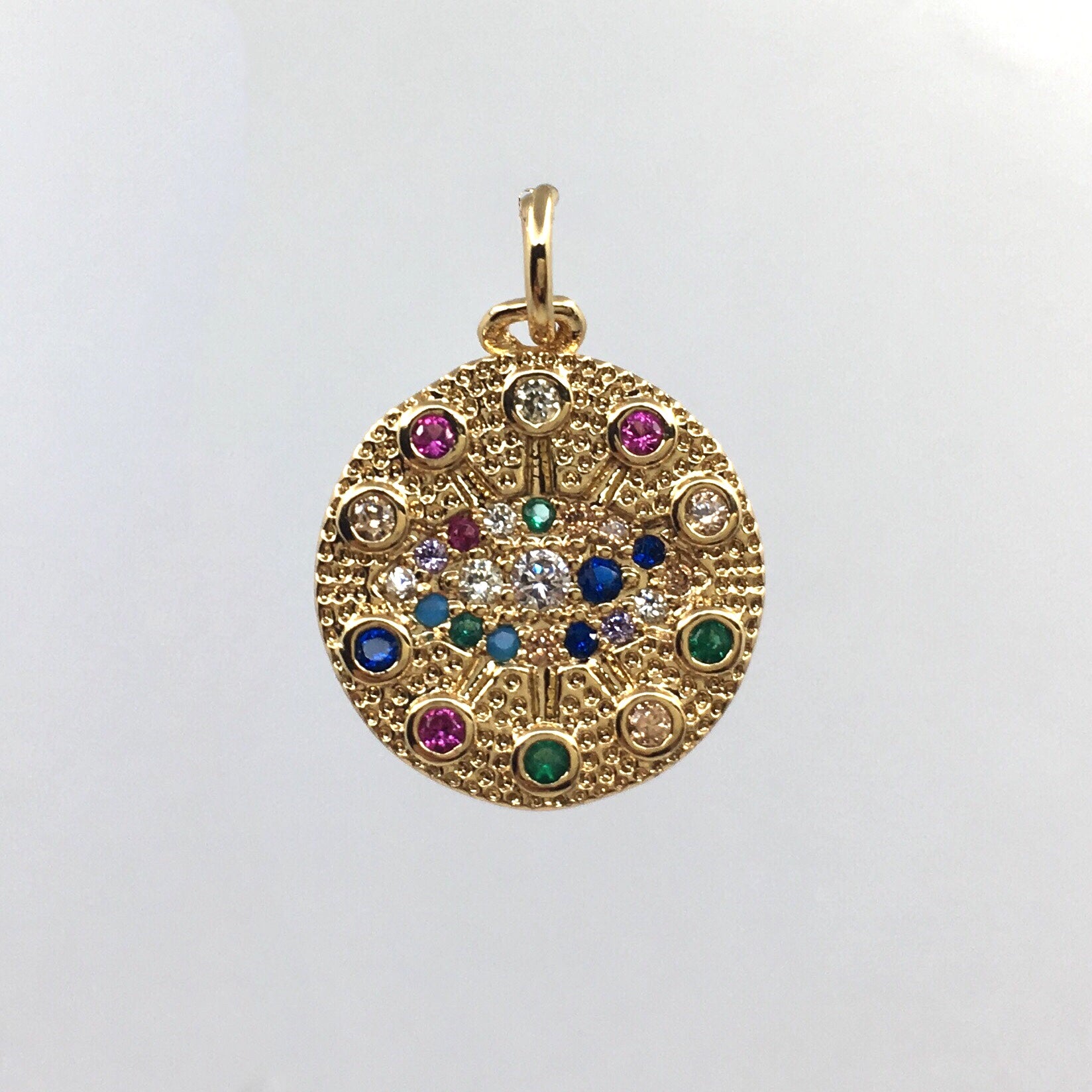 Multi-Colored Evil Eye Charm | Bellaire Wholesale