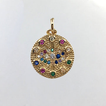 Multi-Colored Evil Eye Charm | Bellaire Wholesale