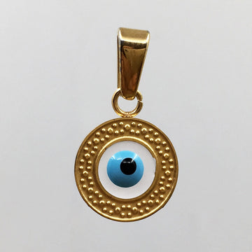 Round Blue Evil Eye Charm | Bellaire Wholesale